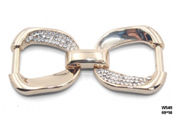 Metal rhinestone chain
