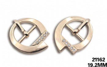 Custom rhinestone pin buckle for women shoes