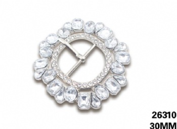 Sparkling crystal rhinestone buckle for women