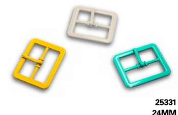 Colored metal pin buckle accessories for women shoes