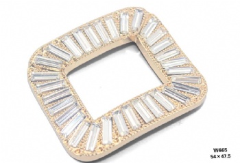 Fashion metal shoelace rhinestone accessories